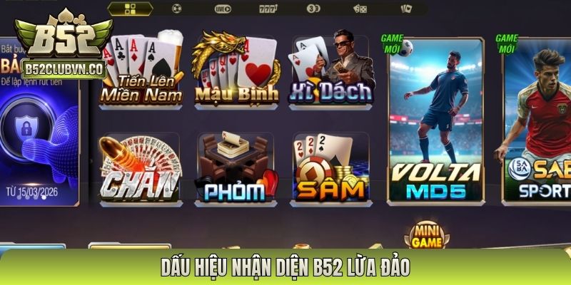 Dấu hiệu nhận diện B52 lừa đảo
