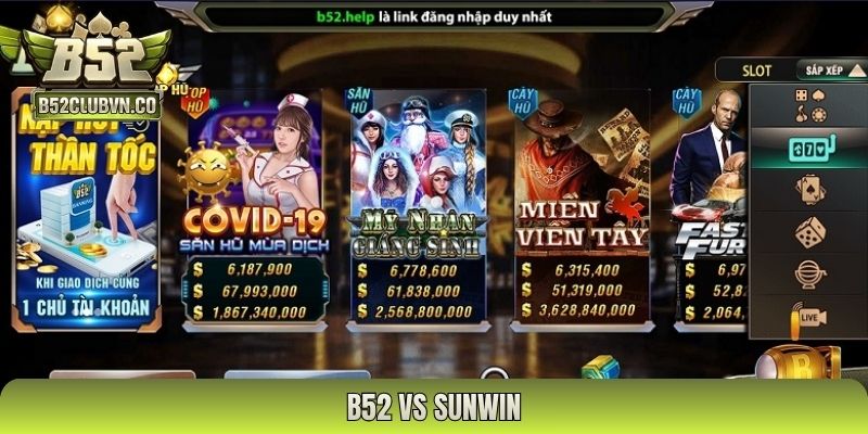 B52 vs Sunwin